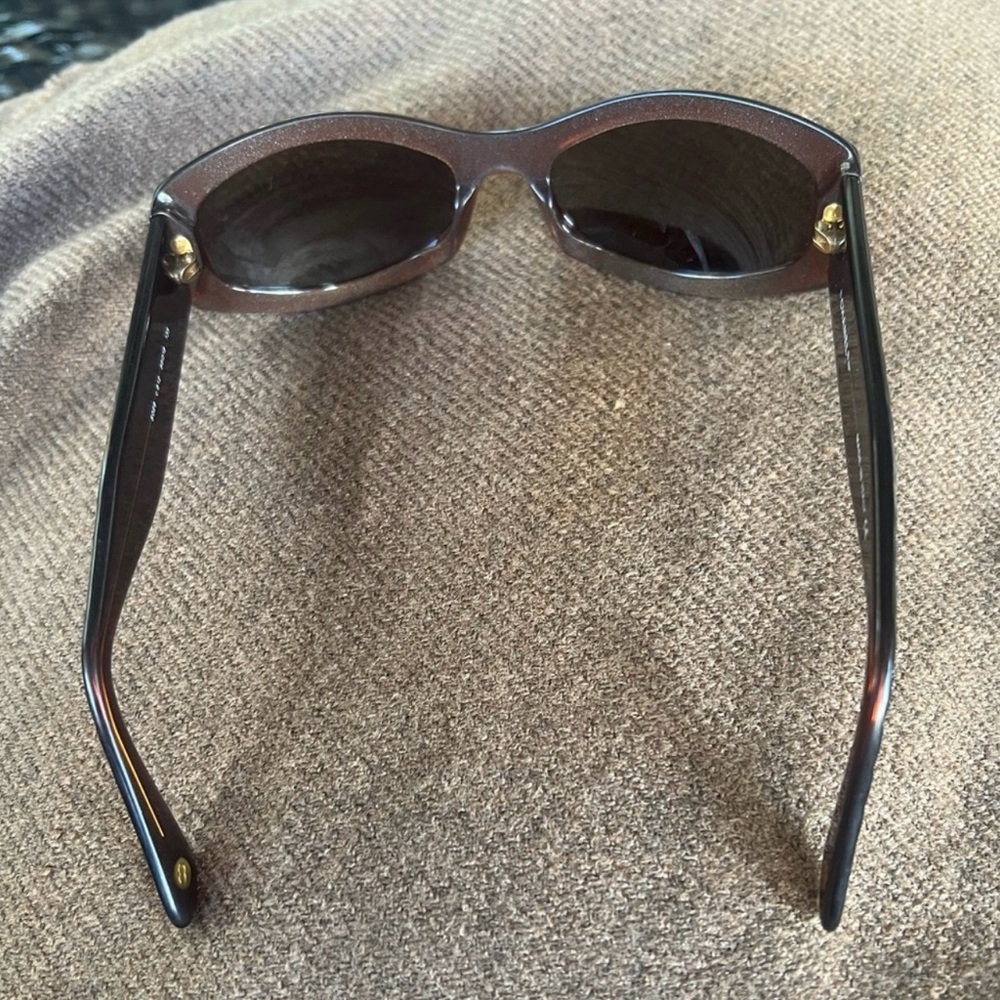 Auth Classic CHANEL Brown Sunglasses Pre-Own - Picture 4 of 10